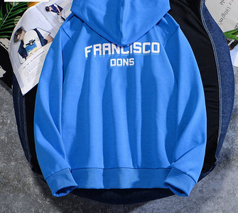 Ανδρικό φούτερ με κουκούλα και στάμπα - σε πολλά χρώματα