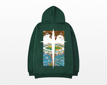 Hanorac pentru bărbați cu aplicație - mai multe culori