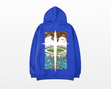 Hanorac pentru bărbați cu aplicație - mai multe culori