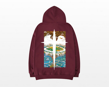 Hanorac pentru bărbați cu aplicație - mai multe culori