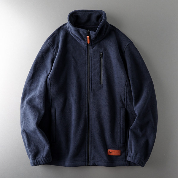 Hanorac polar pentru bărbați cu guler înalt - trei culori