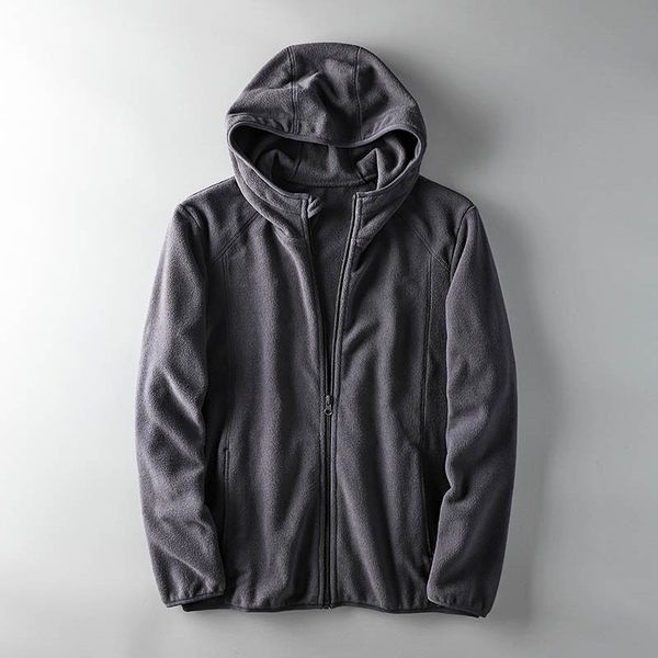 Καθημερινό ανδρικό φούτερ με φερμουάρ - κλαδικό μοντέλο