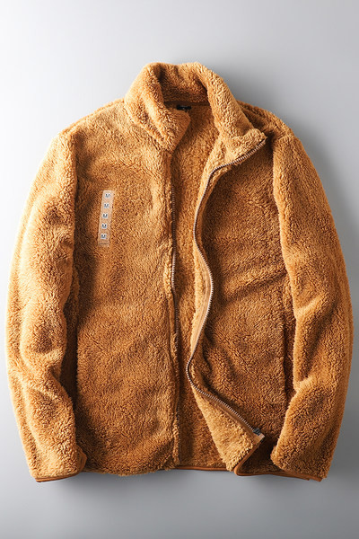 Ανδρικό μοντέρνο φούτερ με απλό μοντέλο με φερμουάρ