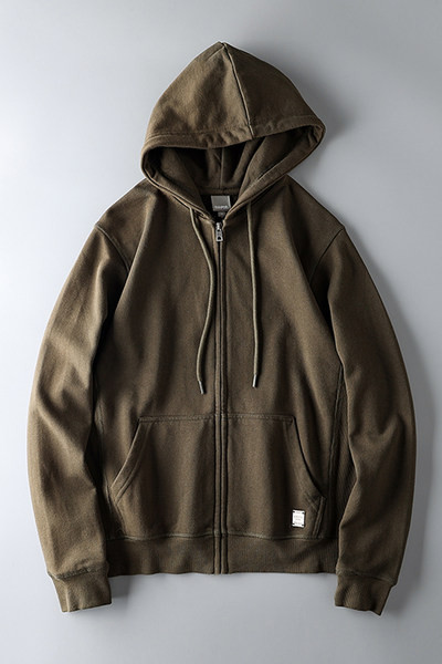 Hanorac zilnic monocolor cu fermoar