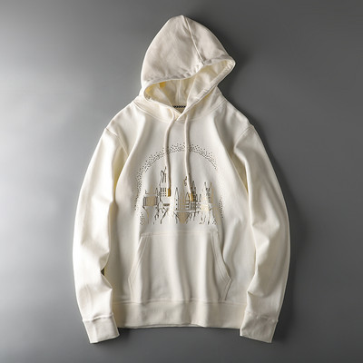 Hanorac pentru barbati model nou cu cravate si imprimeu