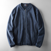 Hanorac casual barbatesc fara inchidere si decolteu oval