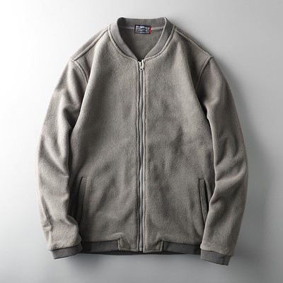 Hanorac casual barbatesc fara inchidere si decolteu oval