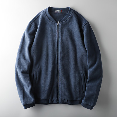 Hanorac casual barbatesc fara inchidere si decolteu oval