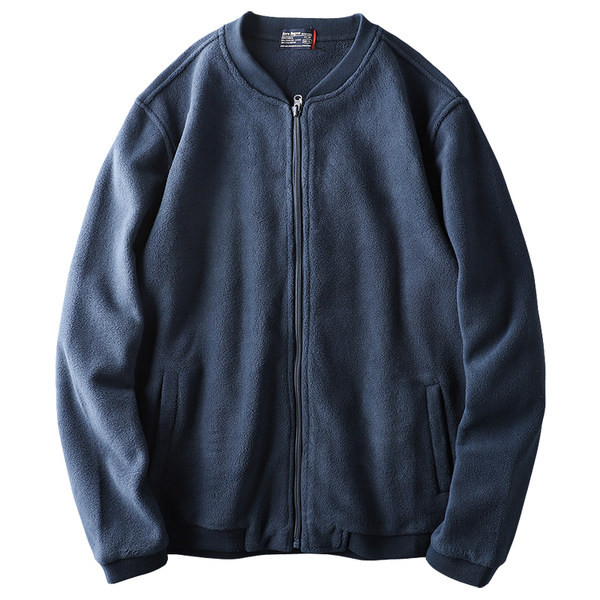 Hanorac casual barbatesc fara inchidere si decolteu oval