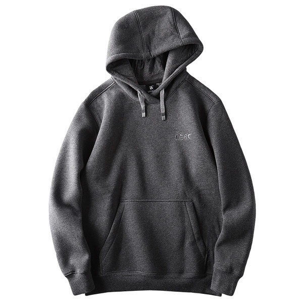 Hanorac pentru bărbați cu căptușeală caldă și buzunar