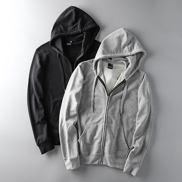 Hanorac modern pentru bărbați cu fermoar și buzunar