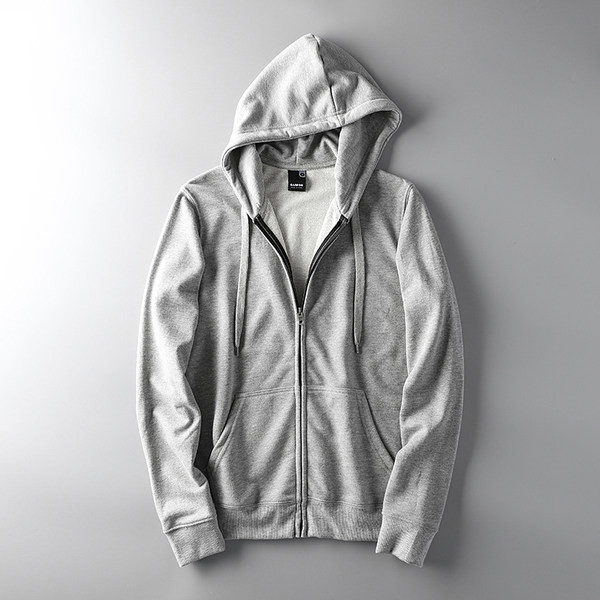 Hanorac modern pentru bărbați cu fermoar și buzunar