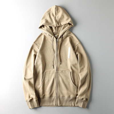 Ανδρικό μονόχρωμο φούτερ με κουκούλα σε πολλά χρώματα