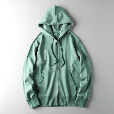 Ανδρικό μονόχρωμο φούτερ με κουκούλα σε πολλά χρώματα