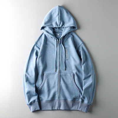 Ανδρικό μονόχρωμο φούτερ με κουκούλα σε πολλά χρώματα