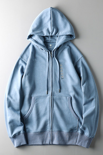 Ανδρικό μονόχρωμο φούτερ με κουκούλα σε πολλά χρώματα