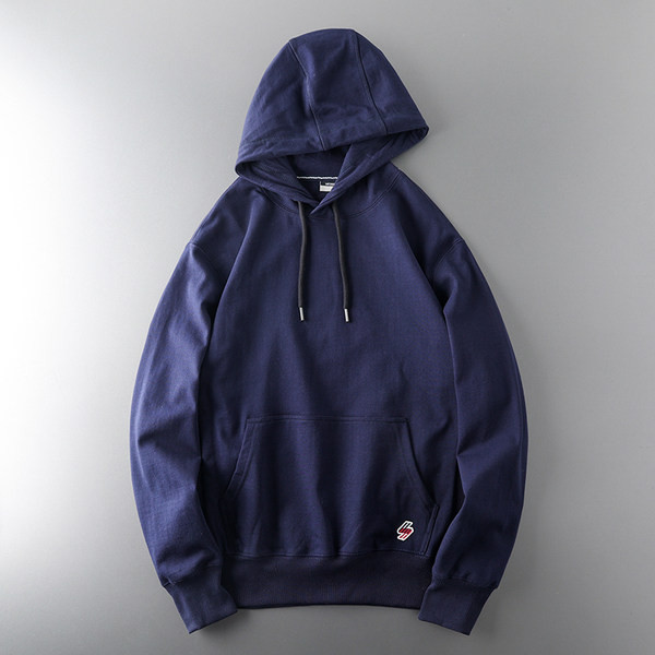 Ανδρικό φούτερ με κορδόνια και κουκούλα - τρία χρώματα