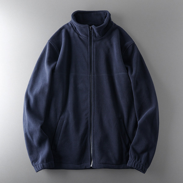 Hanorac polar barbat model nou cu guler inalt