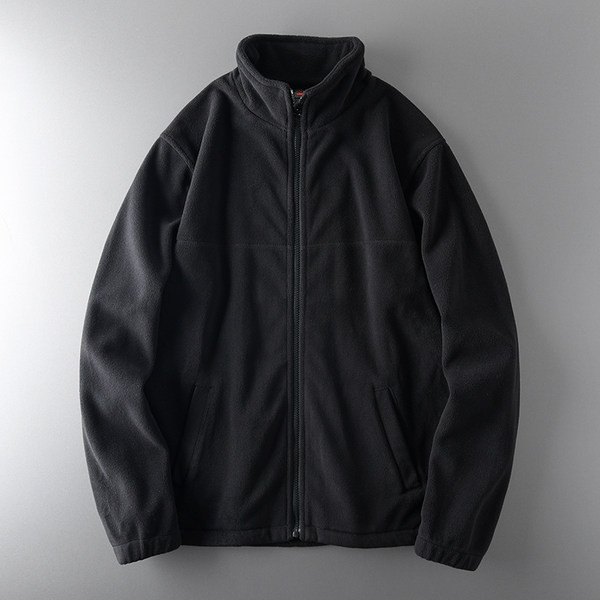 Hanorac polar barbat model nou cu guler inalt