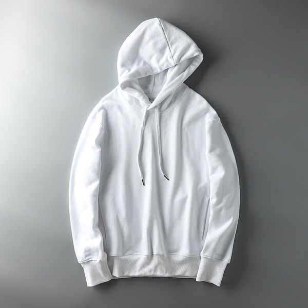 Hanorac bărbătesc din bumbac cu glugă și cravate