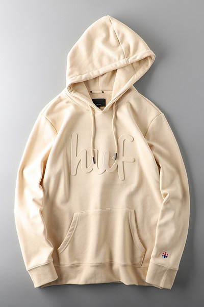 Ανδρικό μονόχρωμο φούτερ για το χειμώνα με κουκούλα