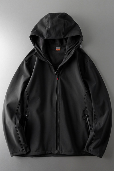 Ανδρικό φούτερ με φερμουάρ και κουκούλα - πολλά χρώματα