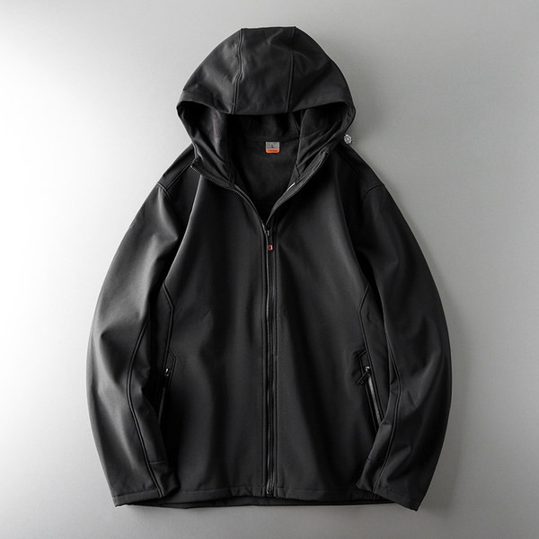 Ανδρικό φούτερ με φερμουάρ και κουκούλα - πολλά χρώματα