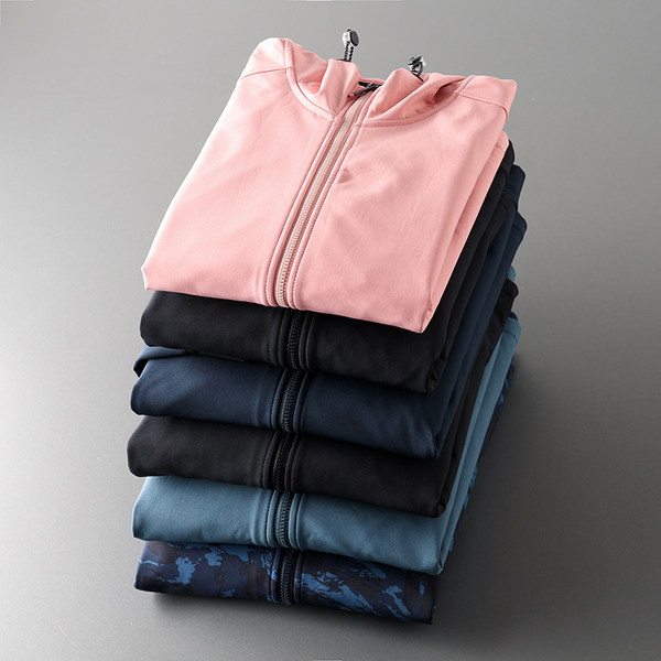 Ανδρικό φούτερ με φερμουάρ και κουκούλα - πολλά χρώματα