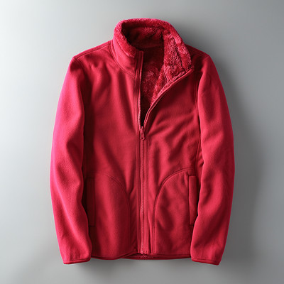 Γυναικείο φούτερ polar με τσέπη και φερμουάρ