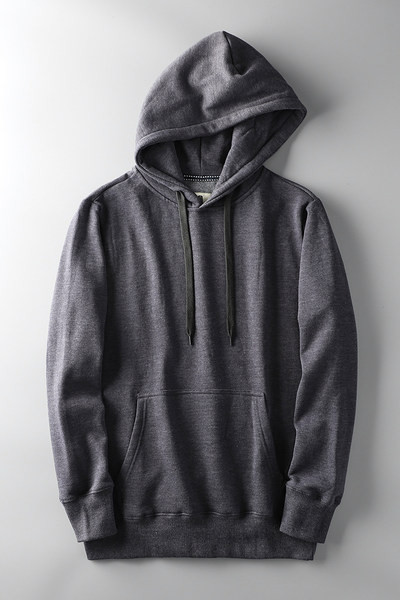 Ανδρικό φούτερ casual απλό μοντέλο χωρίς κούμπωμα