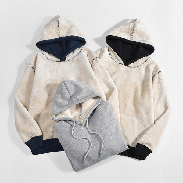 Férfi pulóver meleg béléssel, három színben