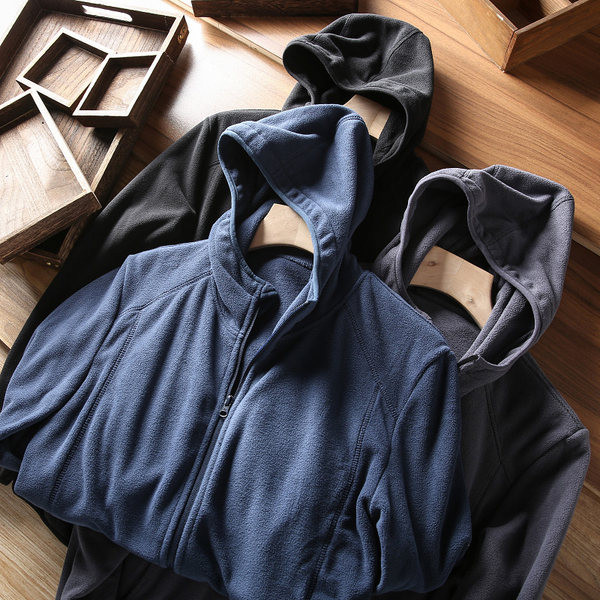 Hanorac cald cu glugă pentru bărbați