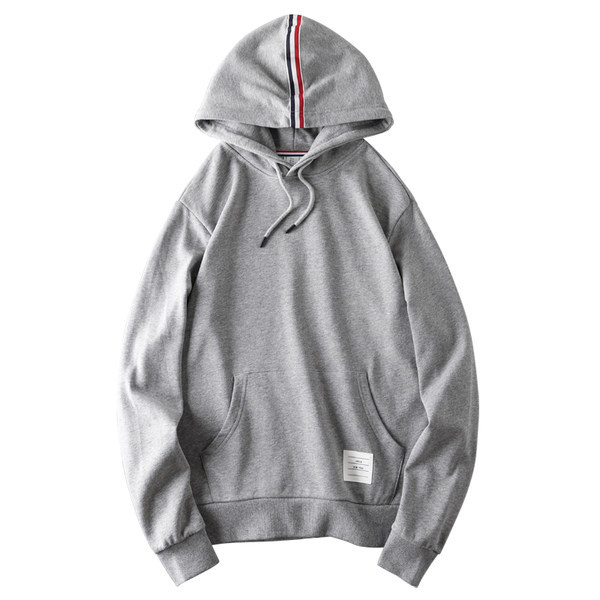 Hanorac barbatesc cu gluga si buzunar in doua culori