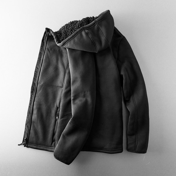 Καθημερινό ανδρικό φούτερ με ζεστή φόδρα