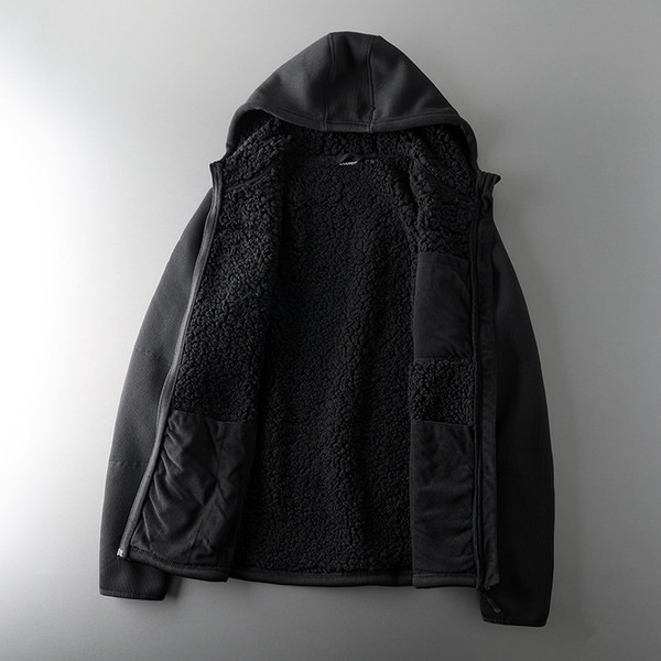 Καθημερινό ανδρικό φούτερ με ζεστή φόδρα