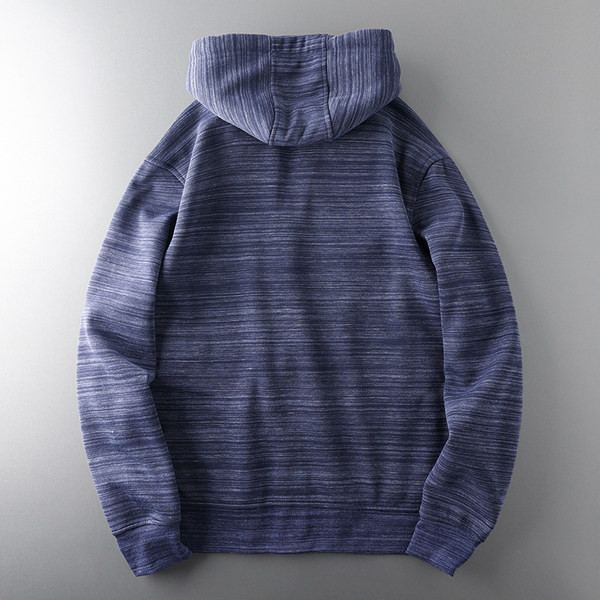 Ανδρικό φούτερ με φερμουάρ και κουκούλα - σε τρία χρώματα