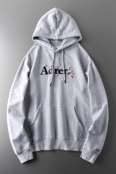 Feliratos férfi sportpulóver