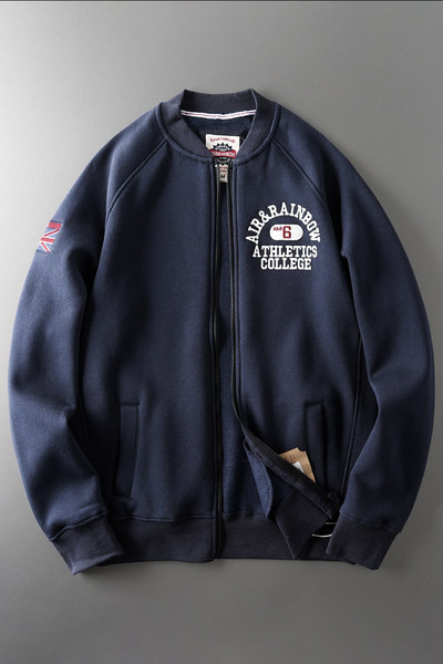 Νέο μοντέλο ανδρικό φούτερ με επιγραφές και τσέπη