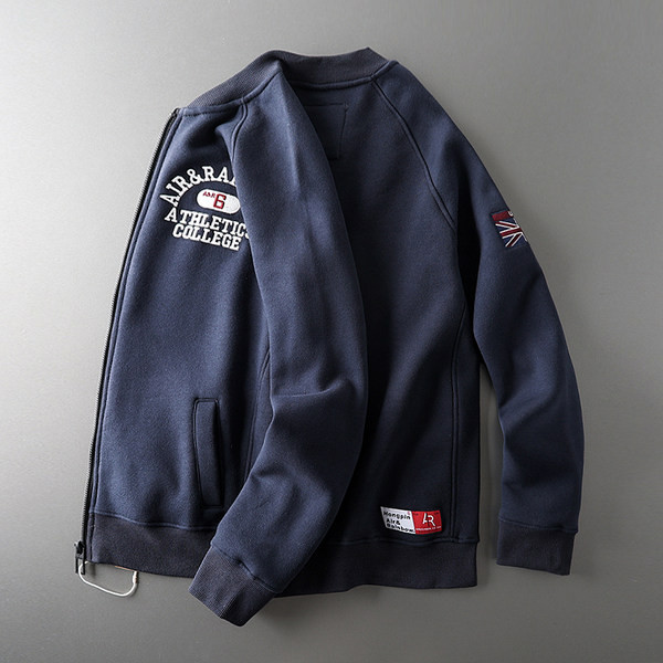 Νέο μοντέλο ανδρικό φούτερ με επιγραφές και τσέπη