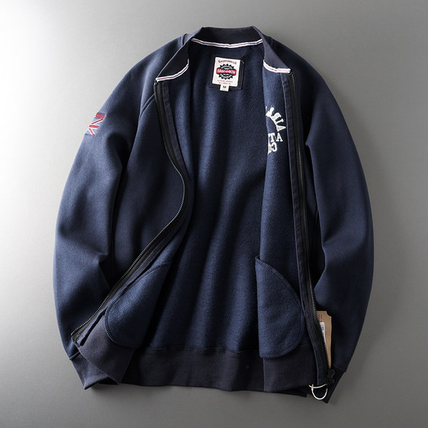 Νέο μοντέλο ανδρικό φούτερ με επιγραφές και τσέπη