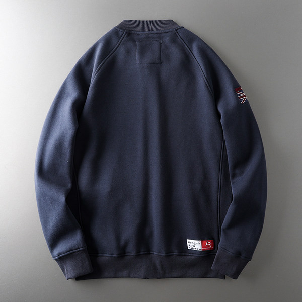 Νέο μοντέλο ανδρικό φούτερ με επιγραφές και τσέπη