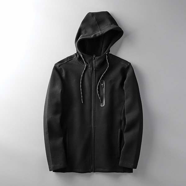 Φούτερ με κουκούλα σε δύο χρώματα