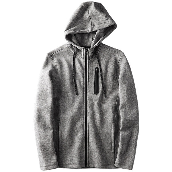 Φούτερ με κουκούλα σε δύο χρώματα