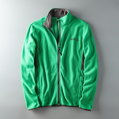 Hanorac modern pentru bărbați model simplu cu fermoar fără glugă