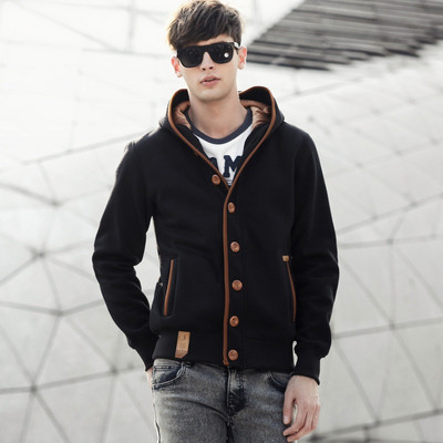 Hanorac barbatesc cu nasturi si buzunare in mai multe culori