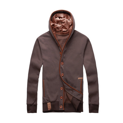 Hanorac barbatesc cu nasturi si buzunare in mai multe culori