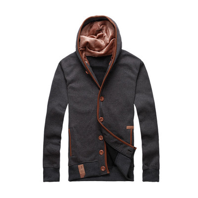 Hanorac barbatesc cu nasturi si buzunare in mai multe culori