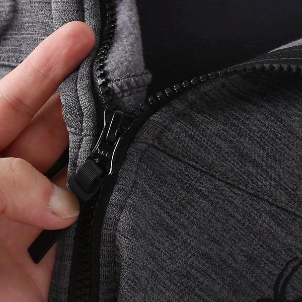 Hanorac pentru bărbați cu glugă și cravate - în două culori