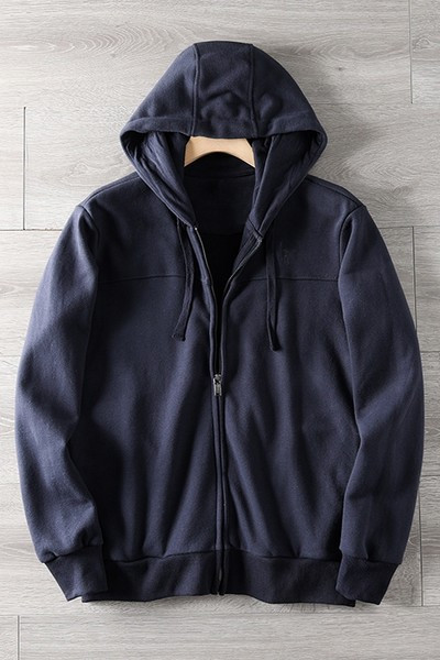 Ανδρικό φούτερ με κουκούλα και λάστιχο