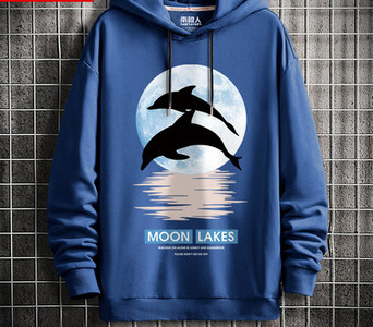 Hanorac zilnic pentru bărbați cu glugă cu diverse aplicații